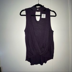 open front tank top